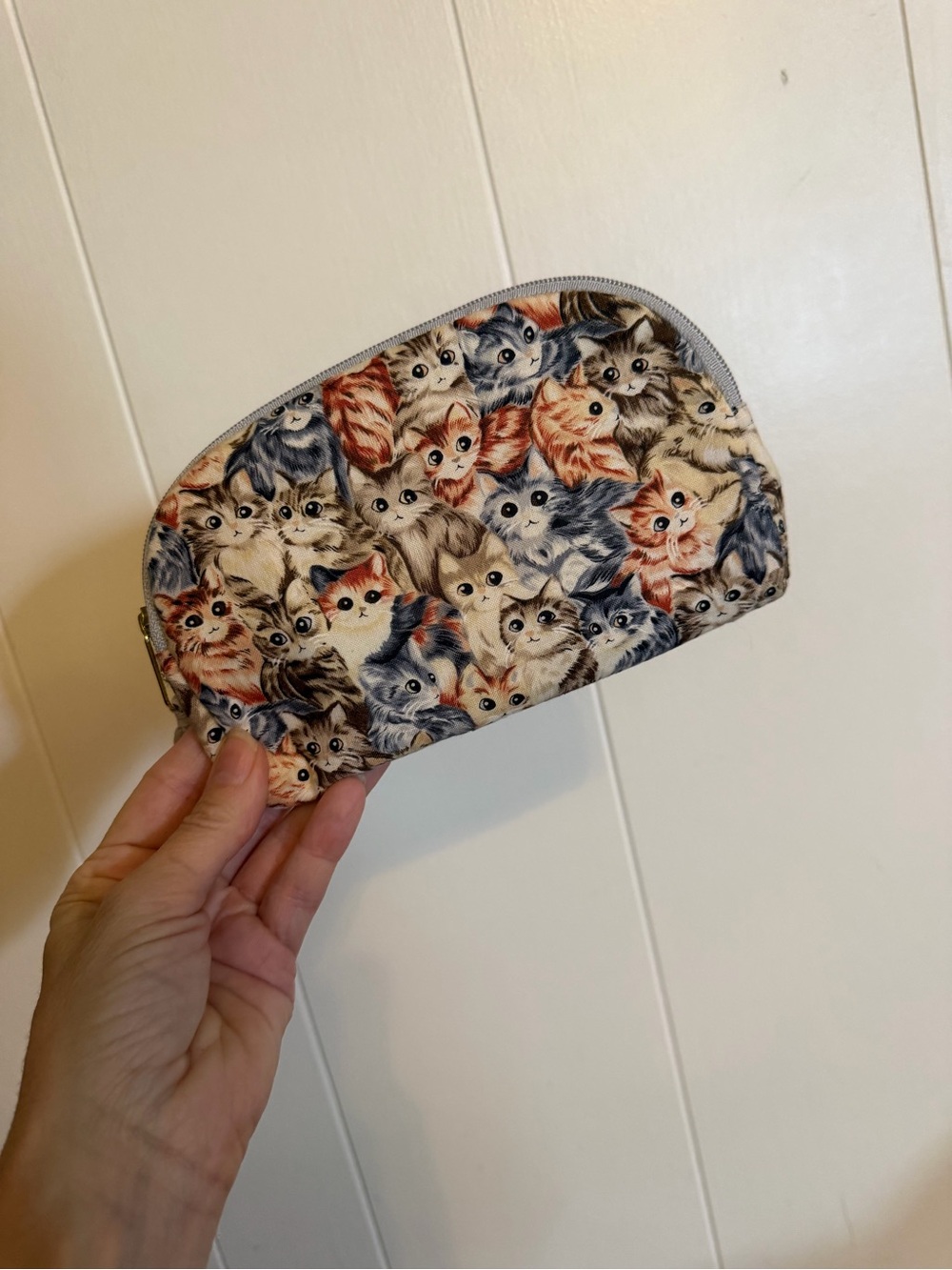 Kittens All-Over Print Zipper Pouch - Multicolor
